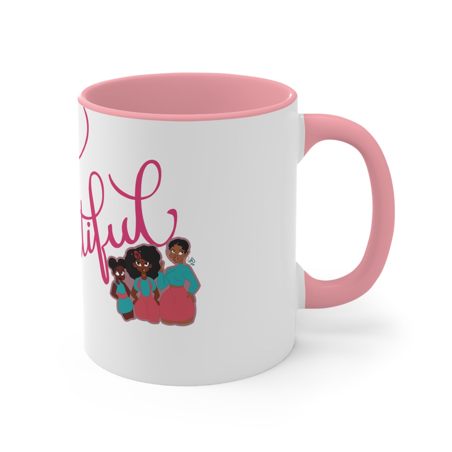 Hello Beautiful Accent Mug