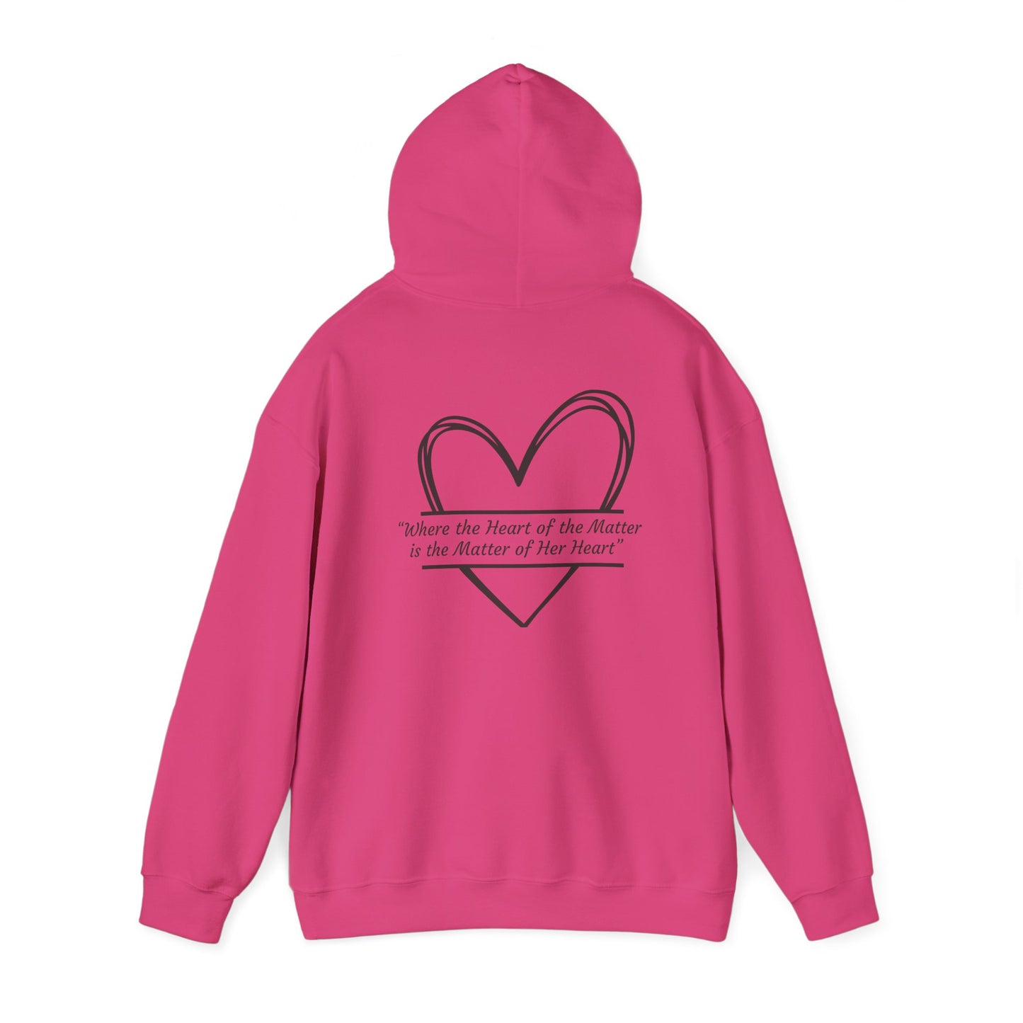 Hello Beautiful Outreach Hooded Sweatshirt - Perfect for Inspiration & Empowerment Adult - The Black Tee Xchange