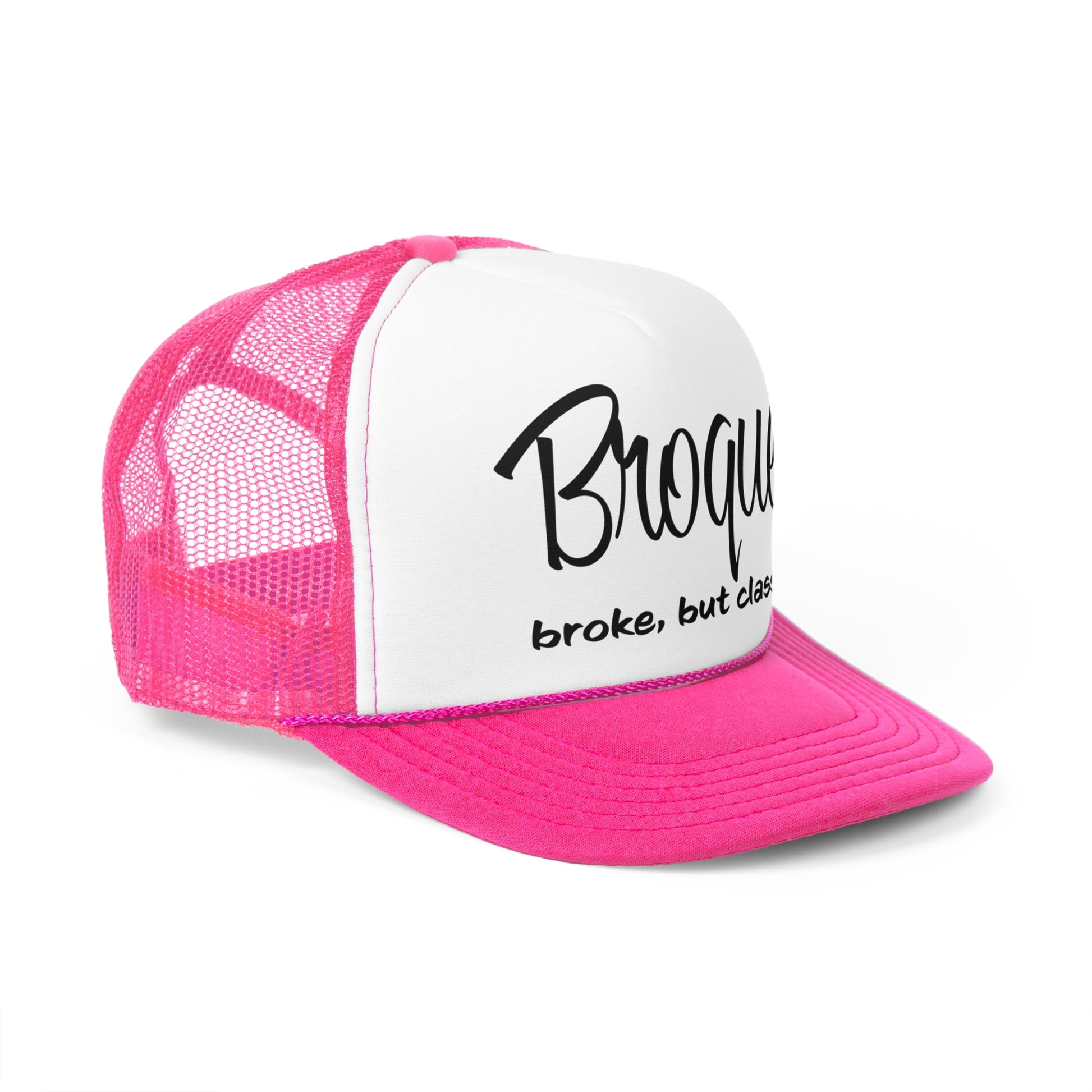 Broke but Classy Trucker Hat - The Black Tee Xchange
