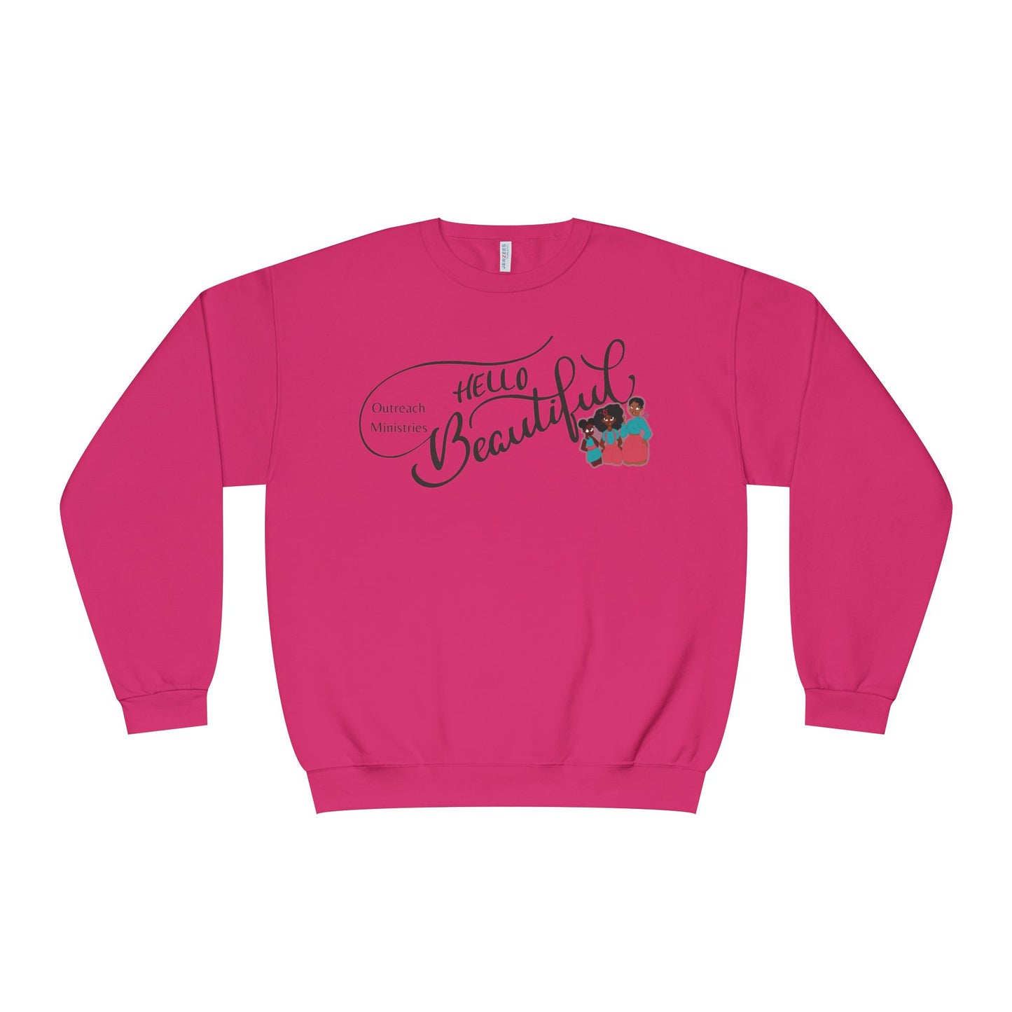 Hello Beautiful Crewneck Sweatshirt