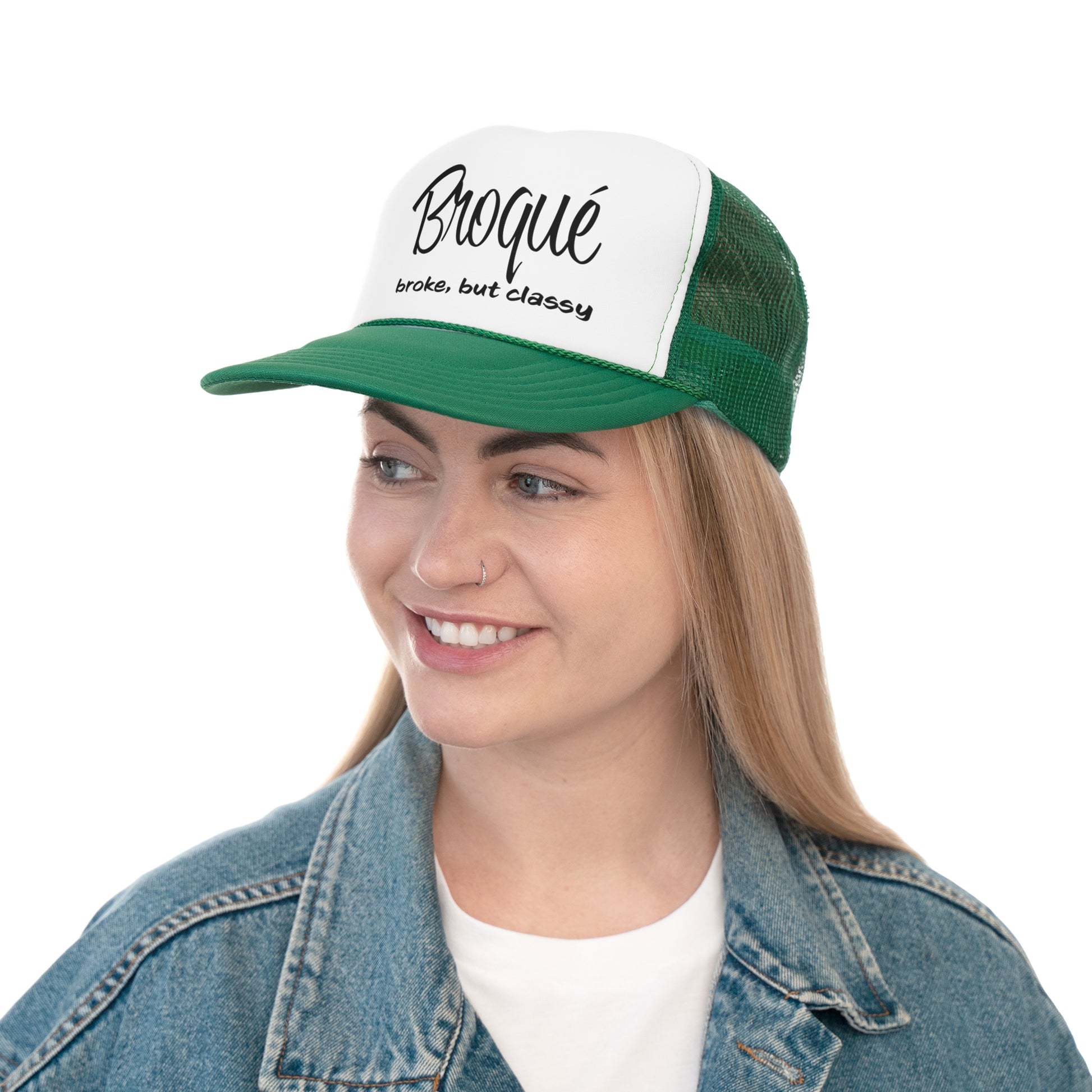 Broke but Classy Trucker Hat - The Black Tee Xchange