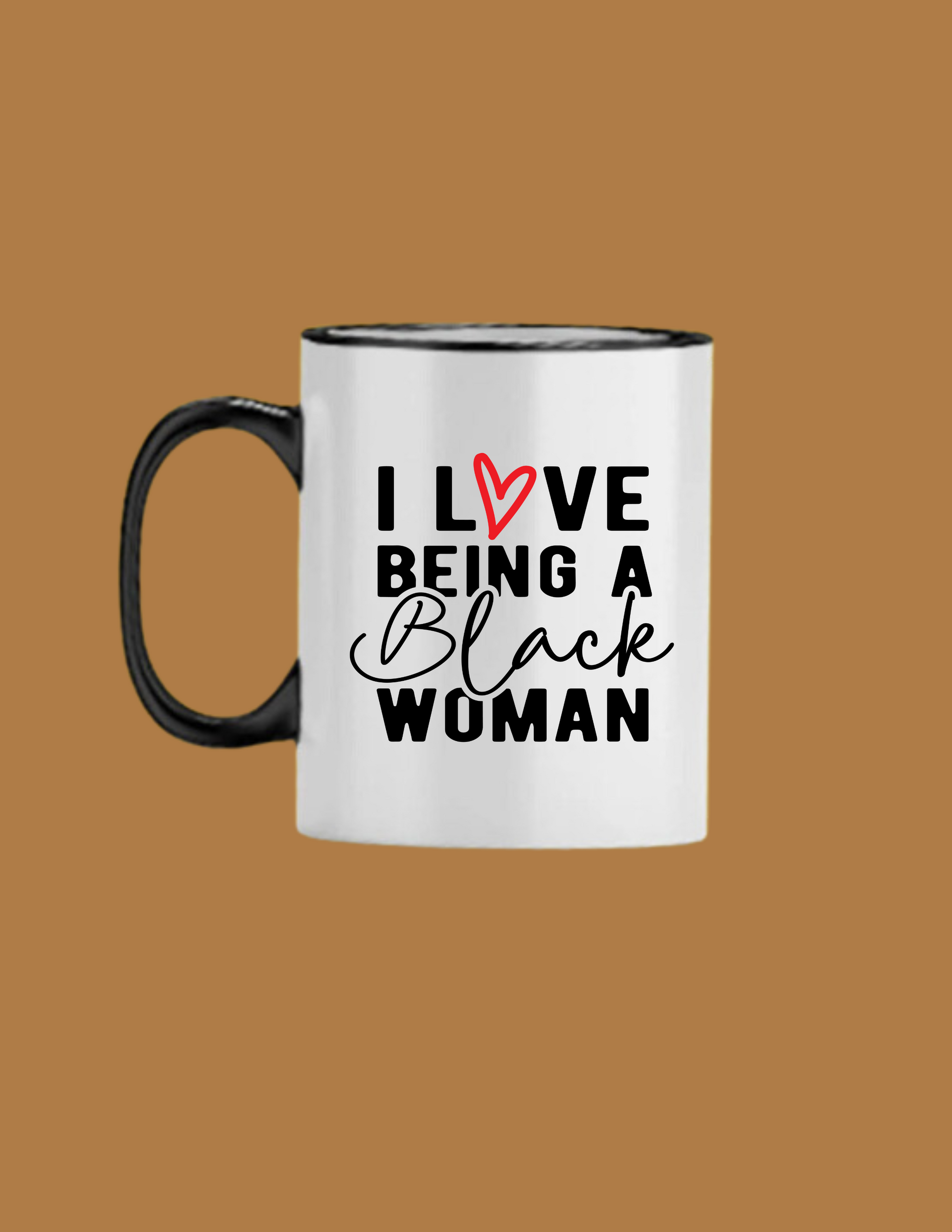 Black Woman Mug - The Black Tee Xchange