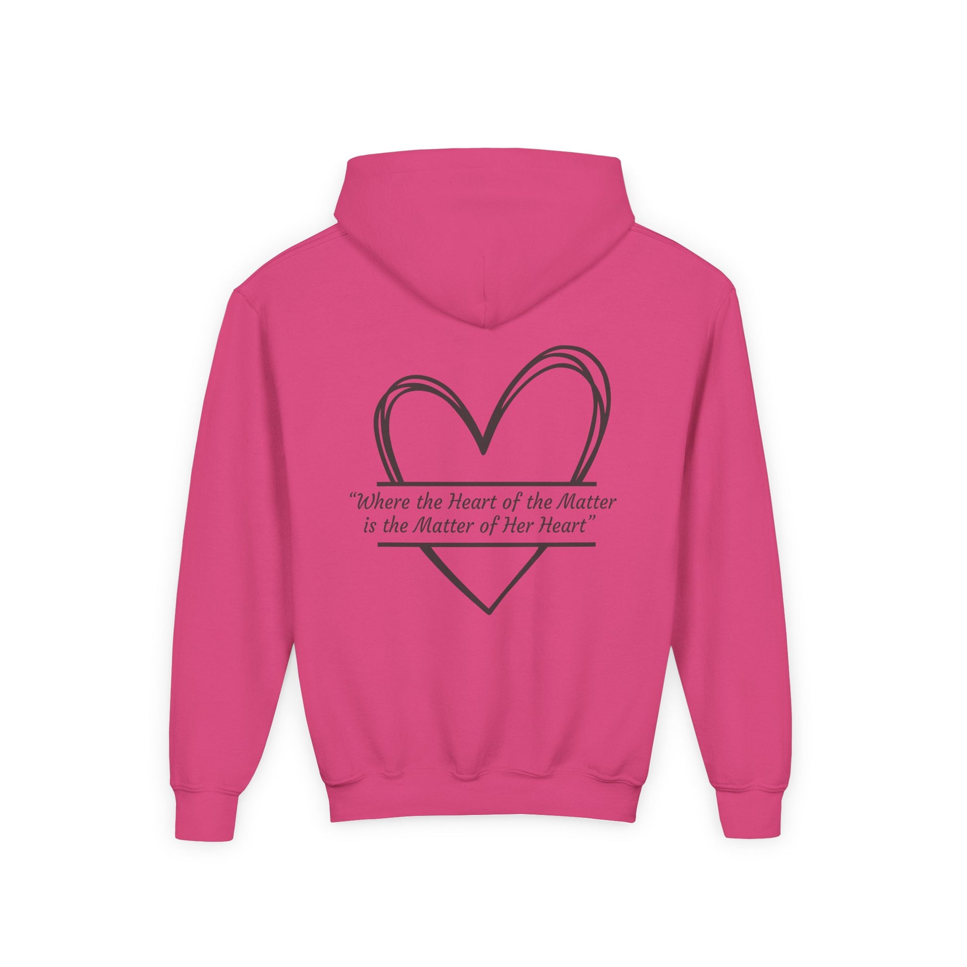 Hello Beautiful Youth Hoodie with Inspirational Quotes - The Black Tee Xchange