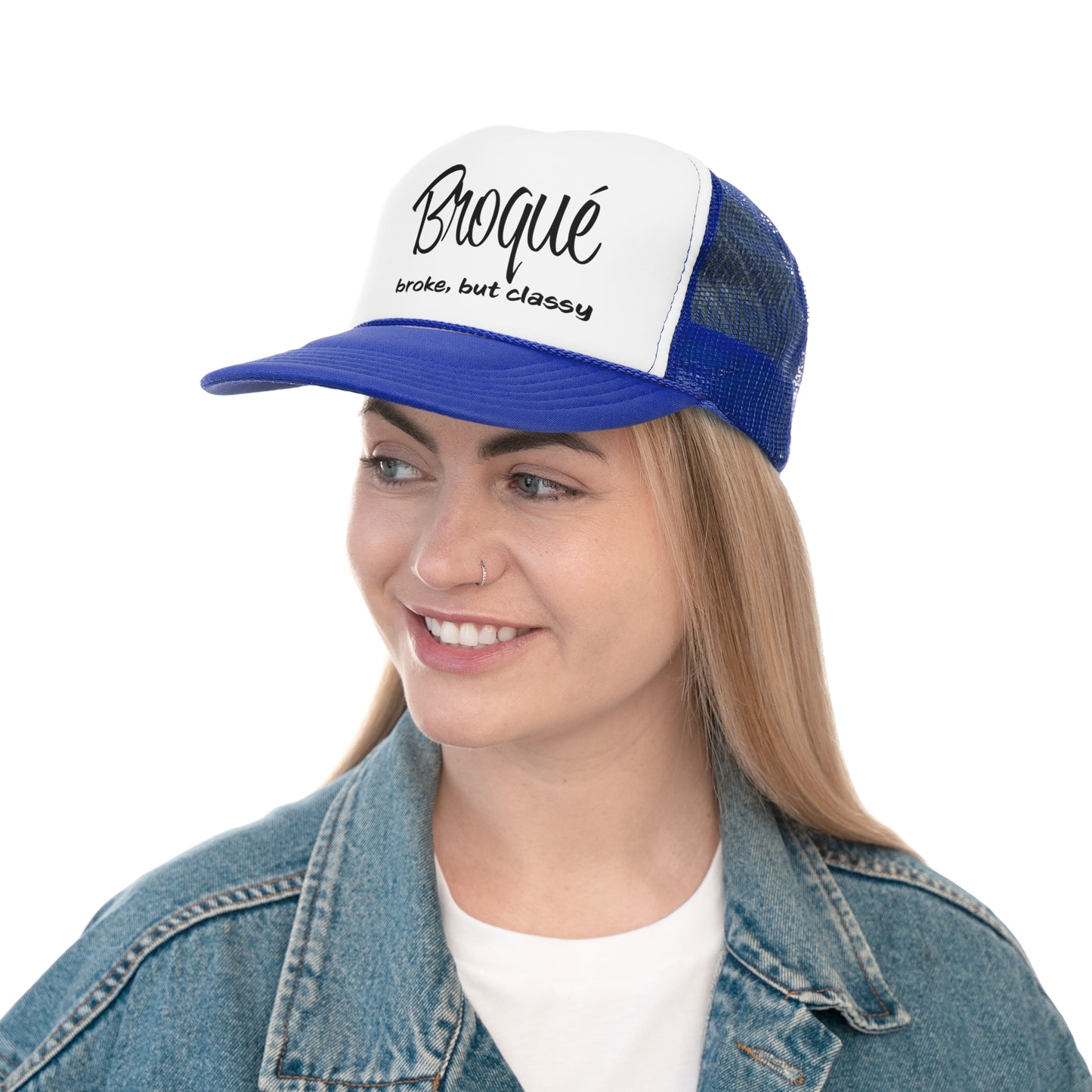 Broke but Classy Trucker Hat - The Black Tee Xchange